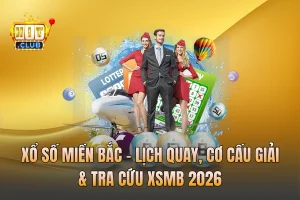 Xổ Số Miền Bắc - Lịch Quay, Cơ Cấu Giải & Tra Cứu XSMB 2026