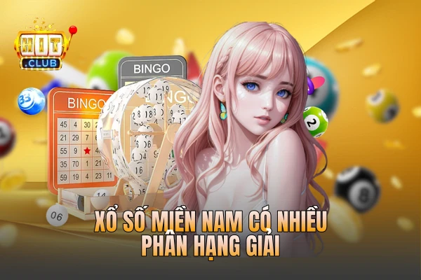 Xổ số miền Nam có nhiều phân hạng giải